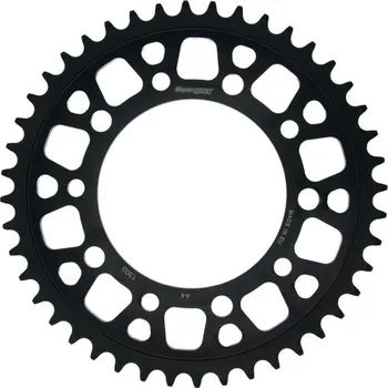 Řetězová sada pro motocykl Řetězová rozeta SUPERSPROX RFE-1303:44-BLK černý 44 zubů, 520