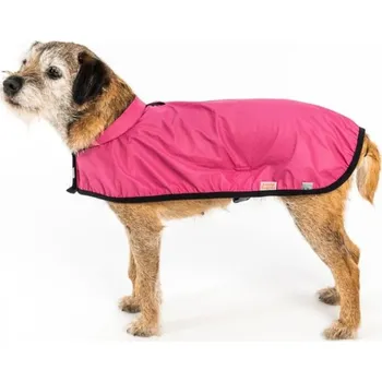 Obleček pro psa Obleček - Vesta "Trekky" pláštěnka růžová 45 cm