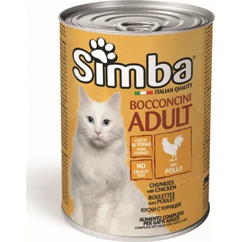 Krmivo pro kočku SIMBA Cat Kuřecí/krůta kousky 720g