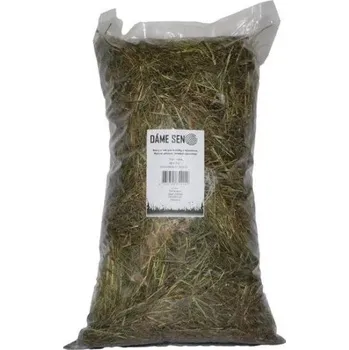 Krmivo pro hlodavce Dáme seno Seno bio české, ručně balené - otava, 2kg