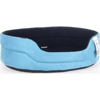 Pelíšek pro psa Pelech DUO č.7,82x71x20cm tyrkysový