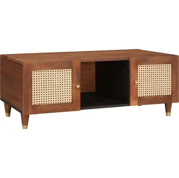 Konferenční stolek vidaXL Konferenční stolek 100 x 54 x 40 cm Masivní mangové dřevo [4018892]