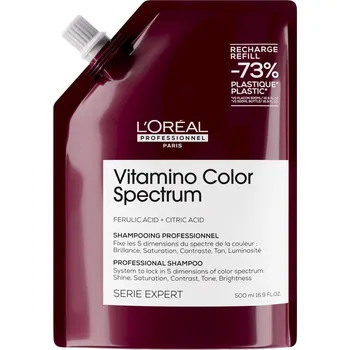 Šampon L'Oréal Professionnel Serie Expert Vitamino Color Spectrum šampon pro péči o barvené vlasy 500 ml náhradní náplň
