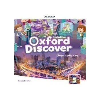 Cizí jazyk Oxford Discover 5 Class Audio CDs /4/ (2nd)