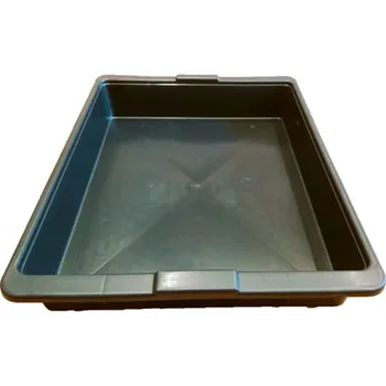 Natural Systems Zahradnický tác 57x42x9cm, s držadly - černý