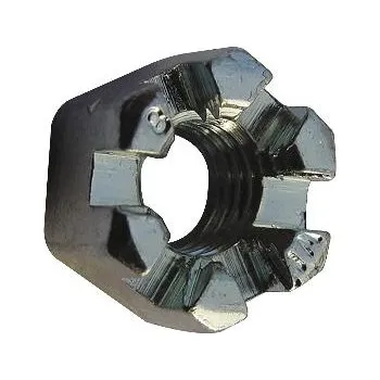 Matice DIN 935-8 M24 korunová matice, ocel pozink (25 ks)