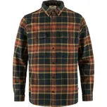 Fjällräven Košile Övik Twill Shirt M - Autumn Leaf-Dark Navy Velikost: XL