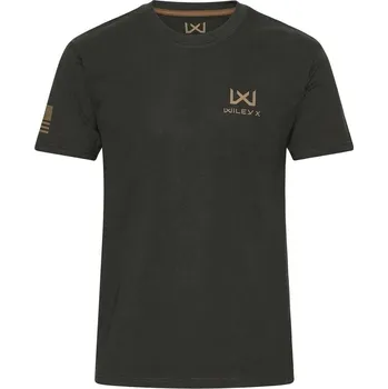 Pánské tričko WILEY X Triko CANYON s krátkým rukávem ZELENÉ