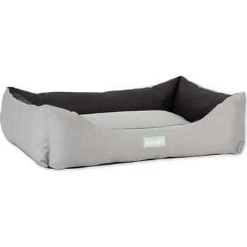 Pelíšek pro psa Pelíšek SCRUFFS Expedition Box Bed Storm Grey XL