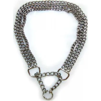 Obojek pro psa Polostahovák trojřadý 2,5mm x 60cm