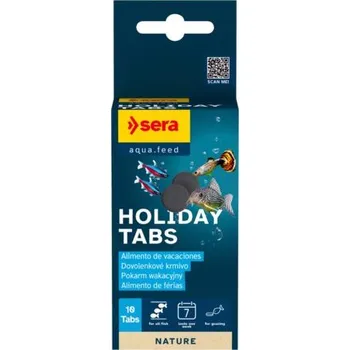 Krmivo pro rybičky Sera Holiday 10 tablet