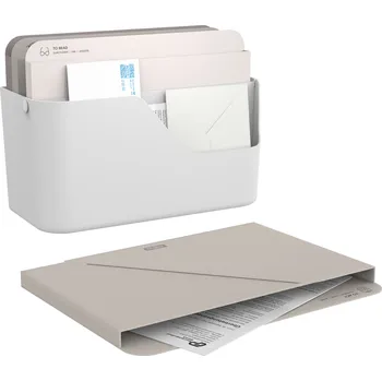 Aktovka na dokumenty Rotho Organizér na dokumenty a příchozí poštu, myPAPER ORGANIZÉR - bílý