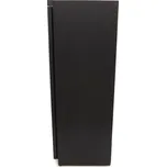 Maxima Chladnička - 600 l - 4 nastavitelné police - černá