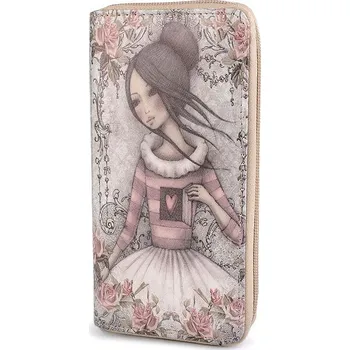 Peněženka Dámská peněženka 10x19 cm Varianta: 6 šedá světlá, Balení: 1 ks