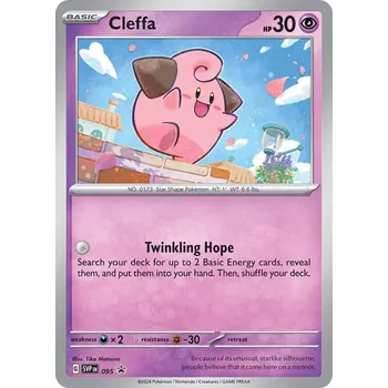 Společenská hra Pokémon karta Cleffa Holo SVP 095