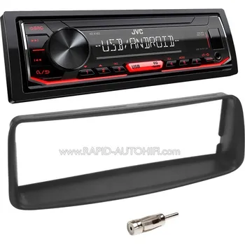 Autorádio Autorádio PEUGEOT 206 1998-2002 JVC KD-X162 s instalační sadou