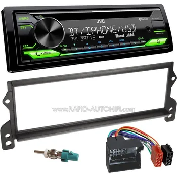 Auto Hi-Fi Autorádio MINI COOPER R50 R52 R53 JVC KD-T922BT Bluetooth s instalační sadou