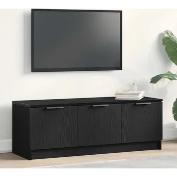 Televizní stolek vidaXL Televizní skříň Černý dub 102 x 35 x 36,5 cm kompozitní dřevo [862770]