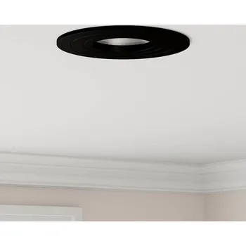 Bodové svítidlo vidaXL Spotlights s reflektory 12 pcs Černá 9 x 9 x cm Hliník [4108144]