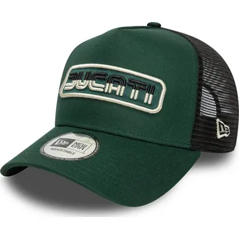 Kšiltovka Kšiltovka New Era - DUCATI MOTOR Seasonal 9FORTY Trucker - Dark Green velikost One Size (56-59 cm)
