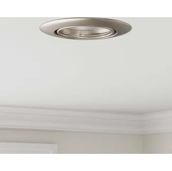 Bodové svítidlo vidaXL Bodové světlo 6 pcs Stříbrná 9 x 9 x 2,5 cm kov [4108170]