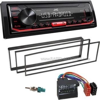 Auto Hi-Fi Autorádio PEUGEOT 307 2005-2008 JVC KD-X162 s instalační sadou