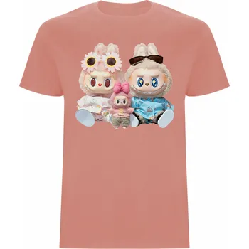 Dětská móda Tričko Labubu Barva: Lososová, Velikost: 3-4 roky - vel. 98/104