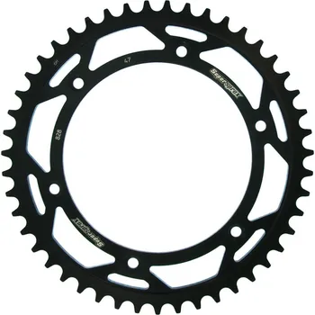 Řetězová sada pro motocykl Řetězová rozeta SUPERSPROX RFE-828:47-BLK černý 47 zubů, 520