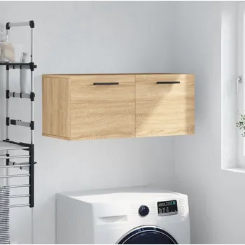 Koupelnový nábytek vidaXL Nástěnná skříňka 80 x 36,5 x 35 cm kompozitní dřevo [830107] Barva: dub sonoma