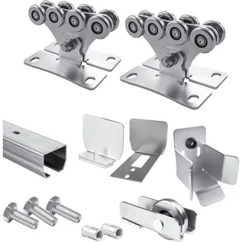 CAIS Samonosná sada 73x61x3,5 posuvných bran do šířky průjezdu 4,5 m, perforovaný profil ZN KIT DINO SZE 02