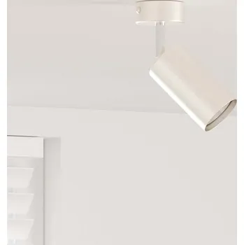 vidaXL Stropní bodové světlo s reflektory Niklová 6 x 6 x 16 cm kov [4108193]