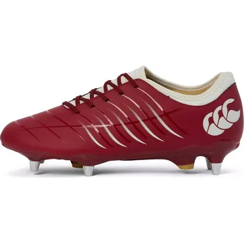 Kopačky Canterbury Phoenix 2 Team Mens Soft Ground Rugby Boots Red Dahlia 11 (46)