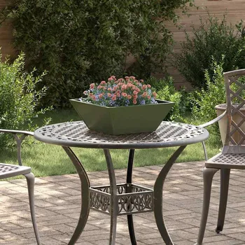 vidaXL Zahradní pěstebník Olivově zelená 40 x 40 x 15 cm [873816]