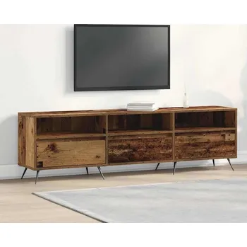 Televizní stolek vidaXL Televizní skříň Staré dřevo 150 x 30 x 44,5 cm Kompozitní dřevo [862134]