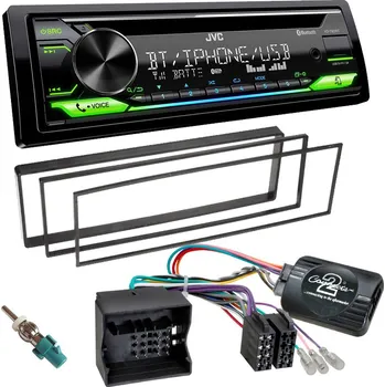 Auto Hi-Fi Autorádio CITROEN C3 Picasso JVC KD-T922BT Bluetooth s instalační sadou a ovládáním volantu