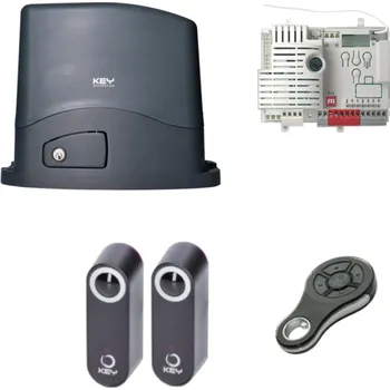 Pohon brány Sada pohonu pro posuvnou bránu do 400 kg KEY Turbo S (TUS4324) (C)