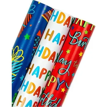 Party dekorace Balicí papír RUSPEPA - 42,5 cm x 300 cm