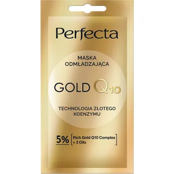 Pleťový krém Omlazující maska GOLD Q10 (Jednoduché a pohodlné použití, nesmývá se.)