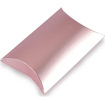 Dárková krabička metalická, barva 7 pudrová metalic