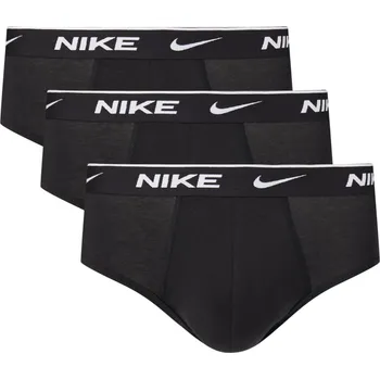 Pánské spodní prádlo Nike 3 Pack Briefs Mens Black Small