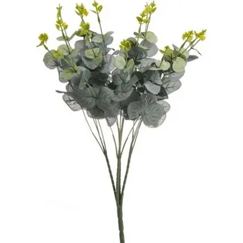 umělá květina Umělý eukalyptus trs - zelená 50 cm