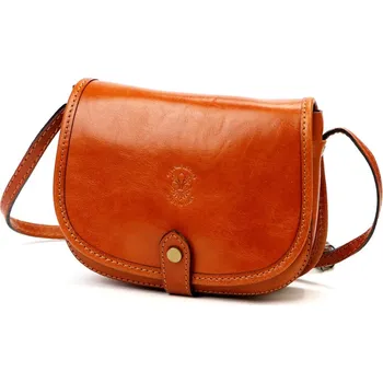 Kožená kabelka Florence hnědá KZ2256676