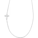 Řetízek z bílého zlata s křížkem 1,35g