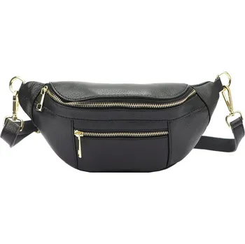 Kožená kabelka Luka černá KZ2250147