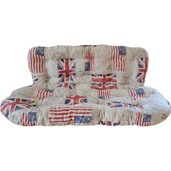 Podsedák Sedák na ratanovou lavici typ Bahama, Paloma - vlajky