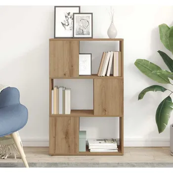 Televizní stolek vidaXL Sestava TV skříněk Hnědá 60 x 24 x 94,5 cm kompozitní dřevo [875192]