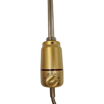 Radiátor Olsen Spa - Topná tyč PATRONA s termostatem - Mosaz, 300 W