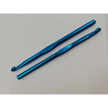 Nástroj na niť a příze Háček na háčkování hliníkový - 15 cm - různé velikosti Velikost: 7