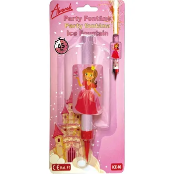Dortová svíčka Alvarak Dortová fontána Princezna