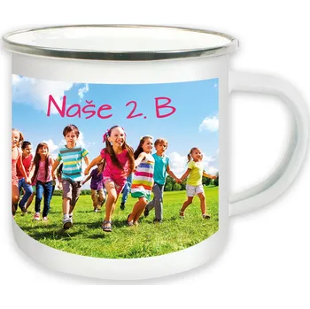 HAPPY Smaltovaný maxihrneček